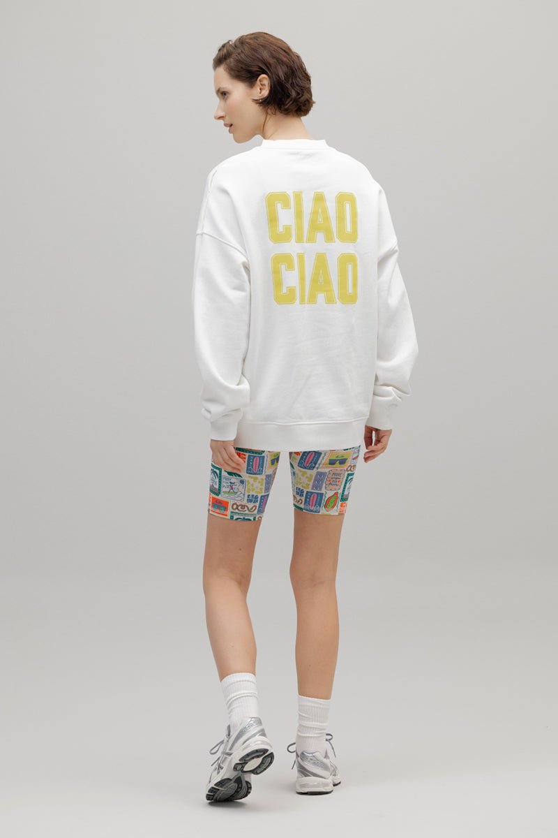 Hey Honey Sweater „Ciao Ciao“ Aufgeweckt
