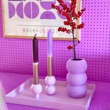 Pink Stories Kerzenhalter | Dipper Boob Lilac Aufgeweckt