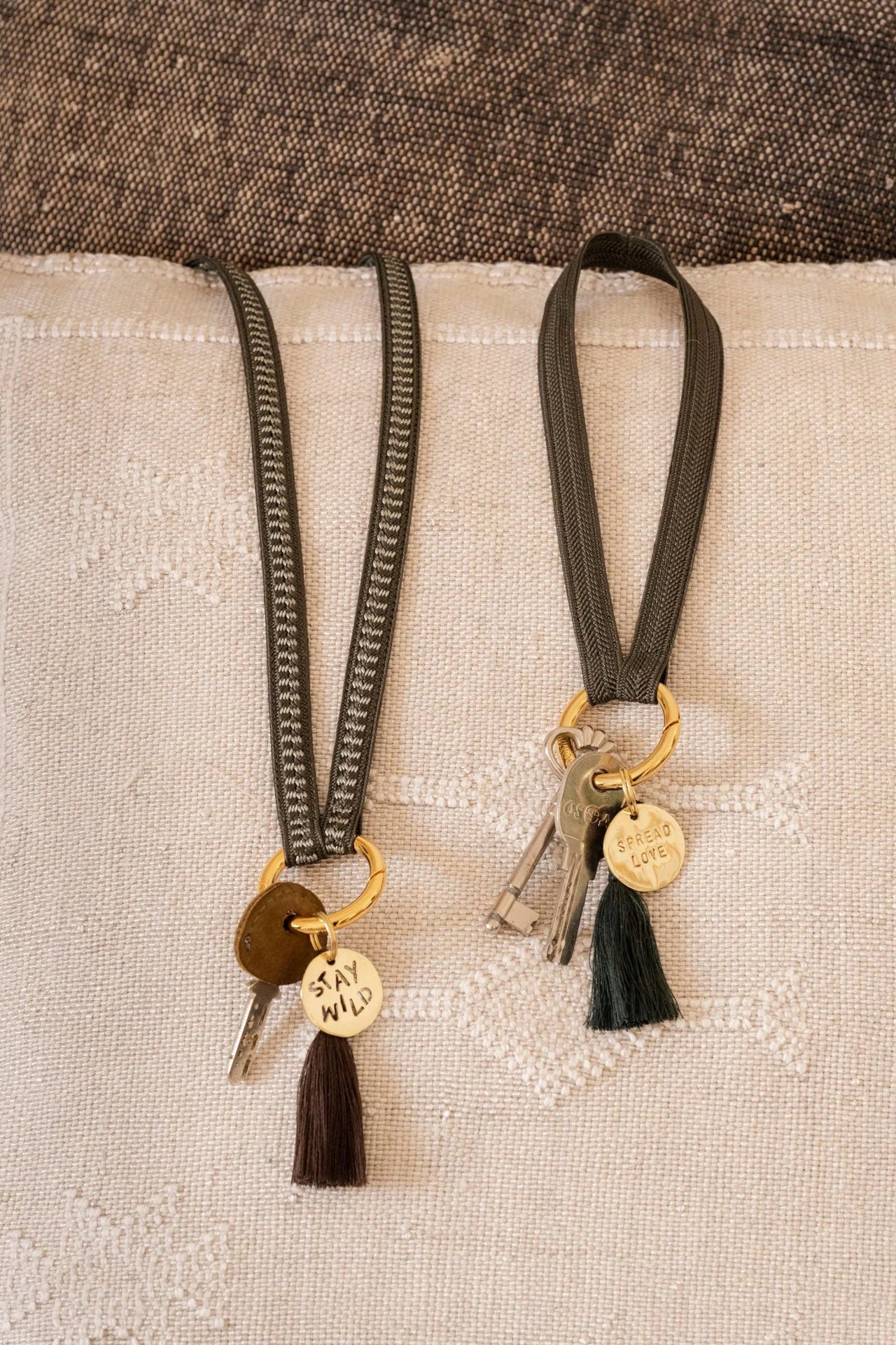 Keytag Mini – Spread Love (Gold)