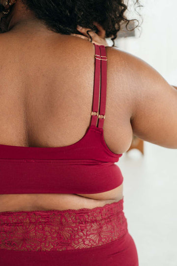 Nelly Bralette – Ruby Red