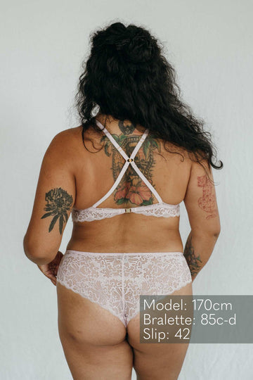 Vivi Spitzen-Slip – Jadegrün