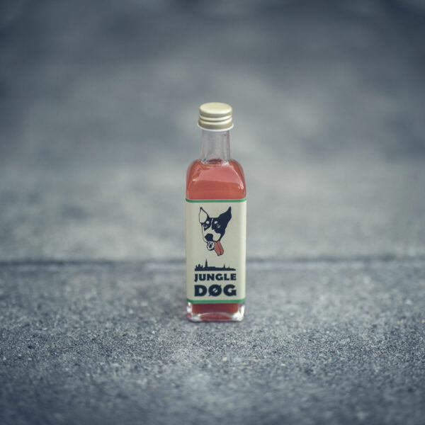 Jungle Foods JUNGLE DØG Rot – Chilisauce 60 ml Aufgeweckt