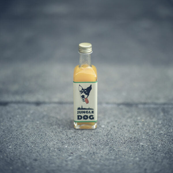 Jungle Foods JUNGLE DØG Gelb – Chilisauce 60 ml Aufgeweckt