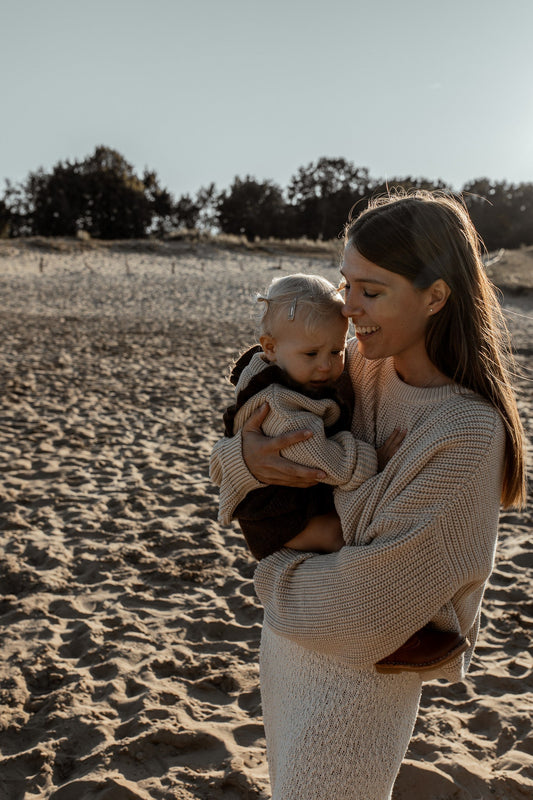 romi. Women Chunky Knit Sweater – Oat Aufgeweckt