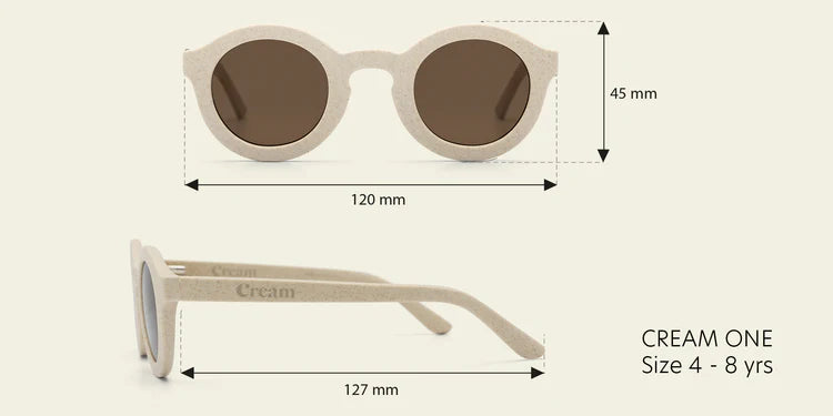 Cream Eyewear Sonnenbrille Kids | Banana Aufgeweckt