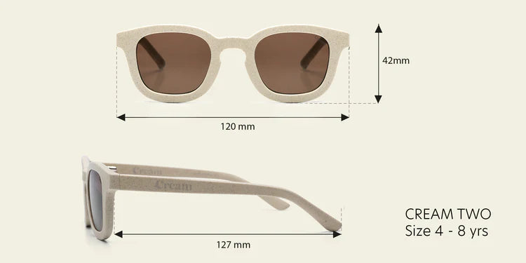 Cream Eyewear Sonnenbrille Kids | Vanilla Aufgeweckt