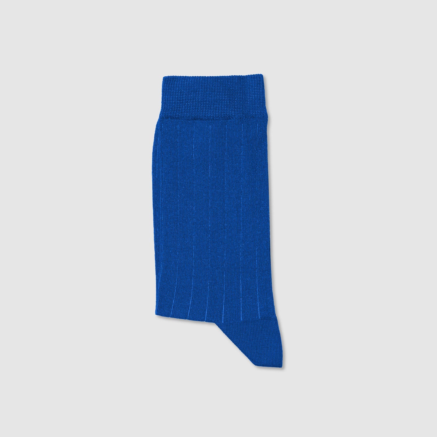 Thomas Jakobson Wadensocken – leicht gerippt – Royalblau Aufgeweckt