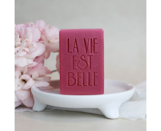 Seifenstück Hand- & Duschseife | Das Leben ist schön Aufgeweckt