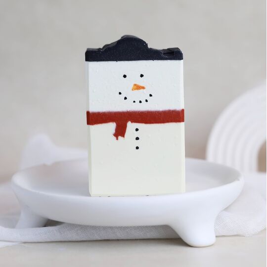 Seifenstück Winterseife „Schneemann“ Aufgeweckt