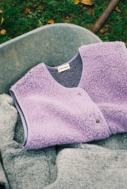 JACKE SHEEP LAINE FÜR ERWACHSENE Lavendel
