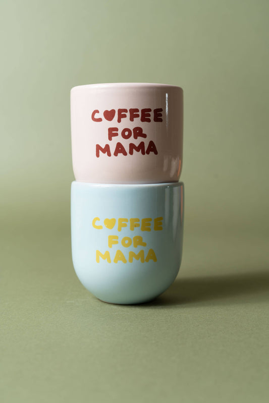 Sisi, house of style BV Glossy Cup | Kaffee für Mama, blau Aufgeweckt