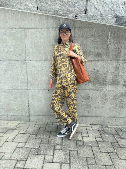 Chaaval Milla Hose | Schwarz auf Feige | pre-order Mitte Mai Aufgeweckt