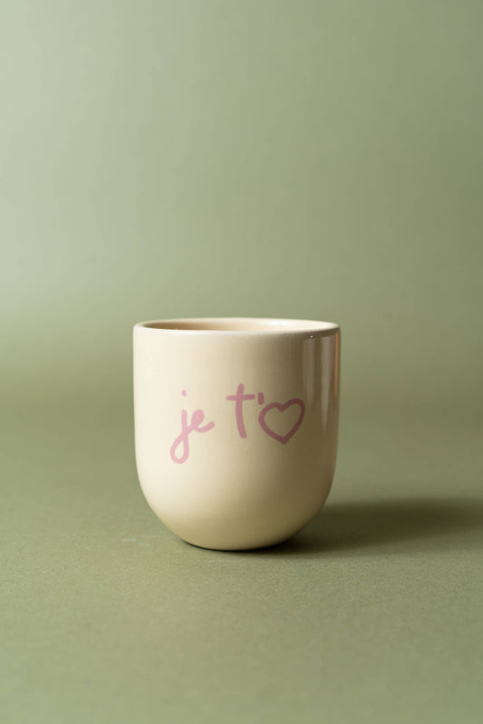 Sisi, house of style BV Glossy Cup | Je t'aime, Butter Aufgeweckt