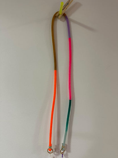 Handykette | Neon Mix Oliv-Pink-Grün