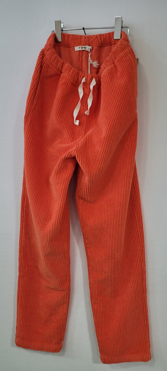 Yuki Kinder Cordhose Orange Aufgeweckt
