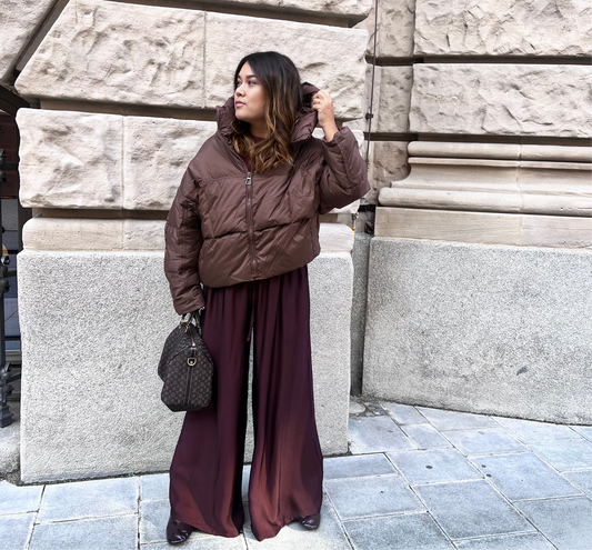 Hose Shiny | Bordeaux