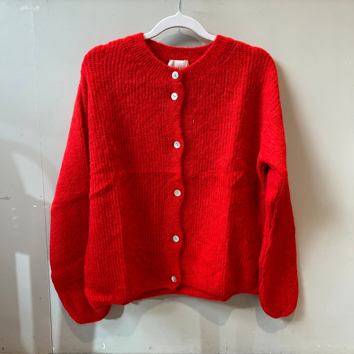 Bazaar Noir Strickjacke Lina | Rot Aufgeweckt