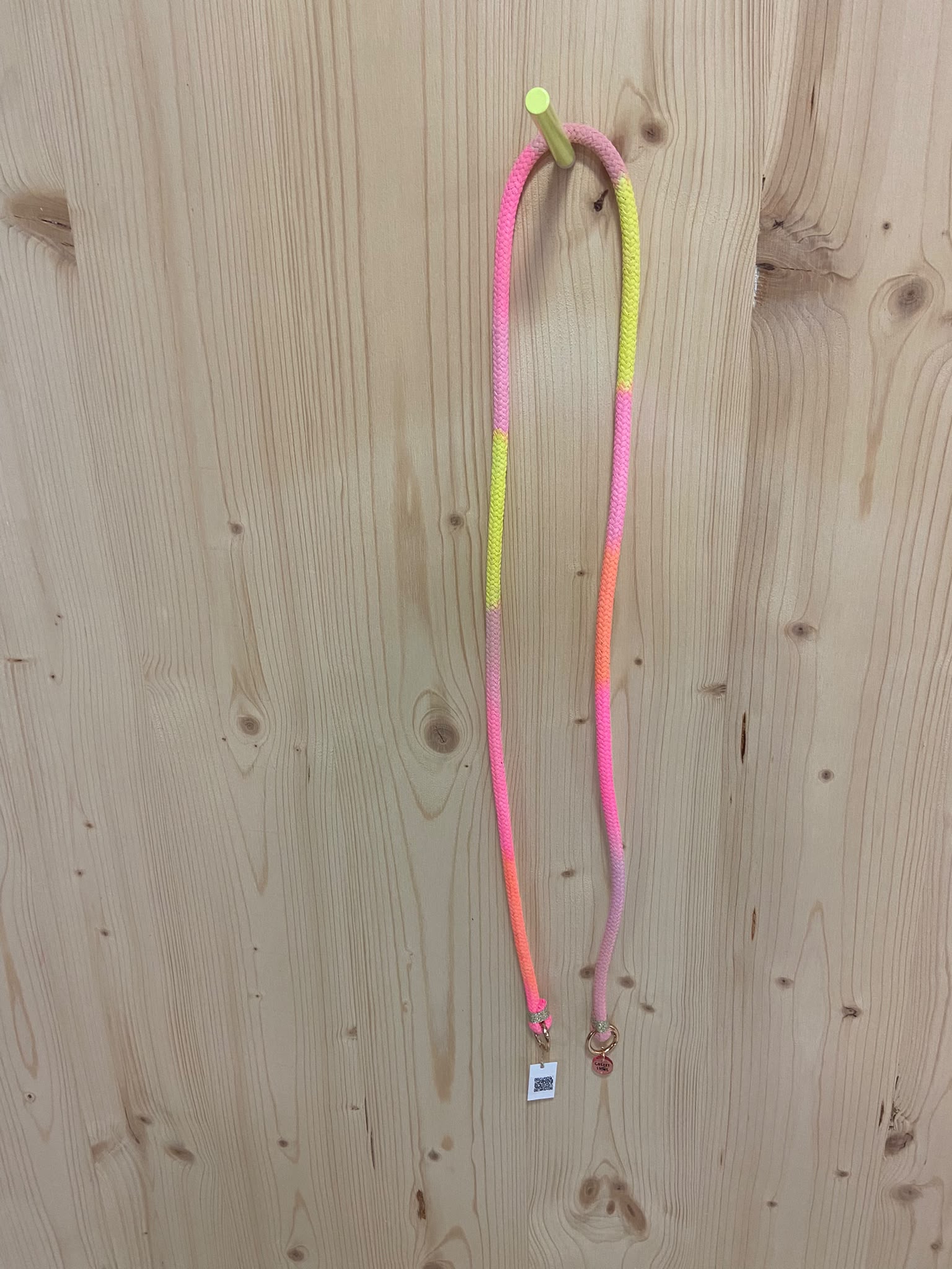 Handykette Pink-Gelb Aufgeweckt Thun