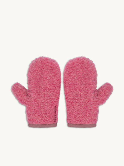 Happy Mess Merino Fäustlinge | Dusty Pink Aufgeweckt