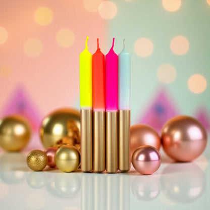 Pink Stories Kerze | Rainbow Studio * XMAS bunt Aufgeweckt