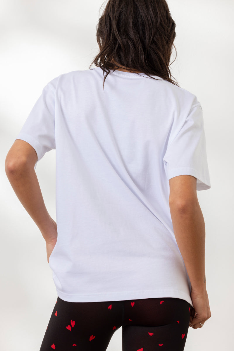 Shirt Hearts – Weiß