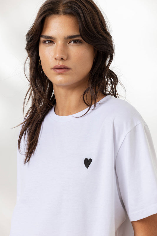 Shirt Hearts – Weiß