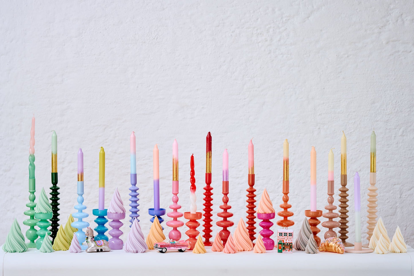 by Vivi. Kerzenständer Glas | Bubble Barbie Aufgeweckt