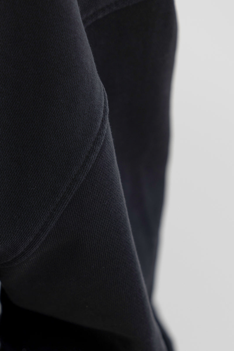 Short Sleeve Sweat – Schwarz