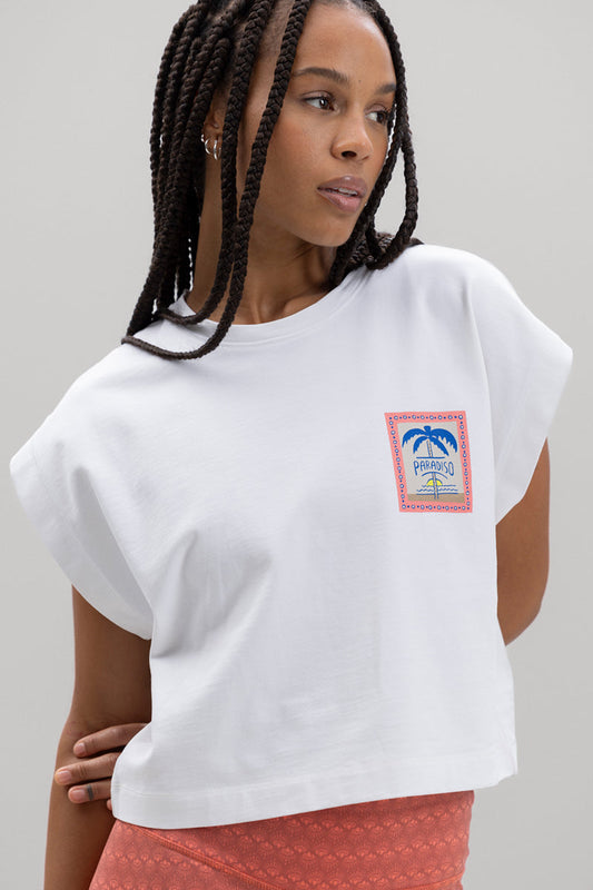 Hey Honey Cropped Shirt PARADISO Aufgeweckt