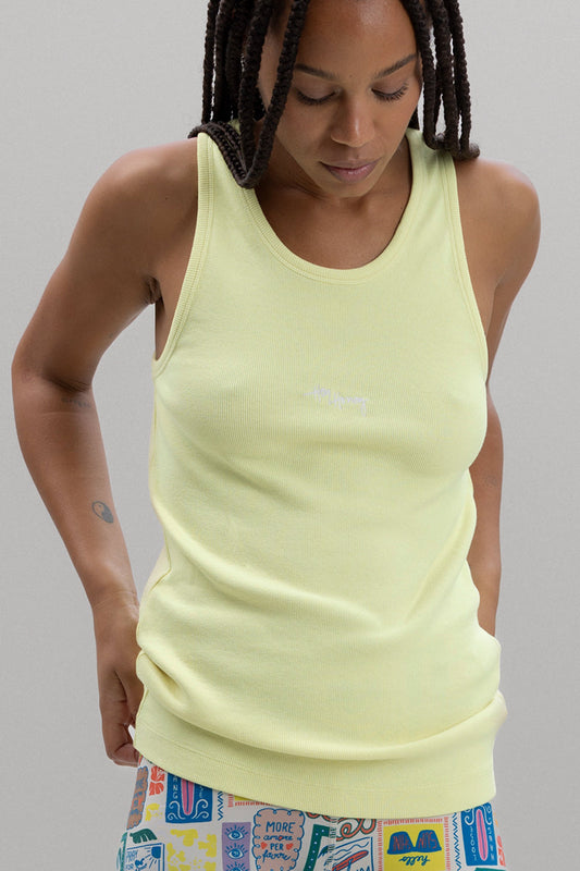 Rib Tank – Lemon