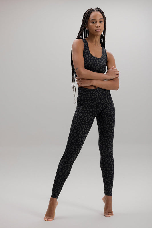 Hey Honey Leggings Leo Black Aufgeweckt
