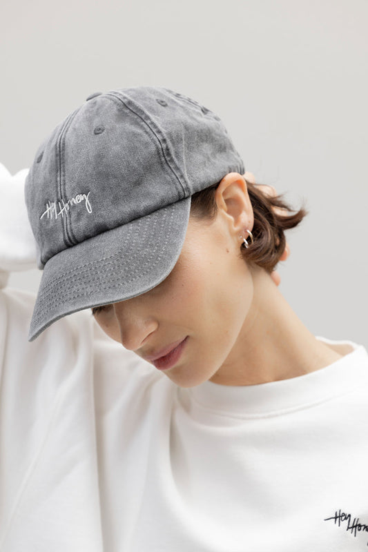 Hey Honey Cap | Vintage Black Aufgeweckt
