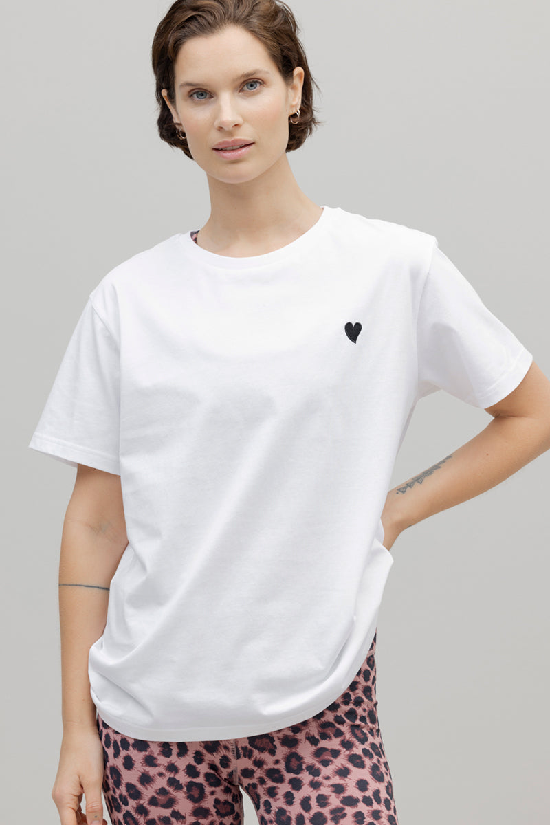 Shirt Hearts – Weiß