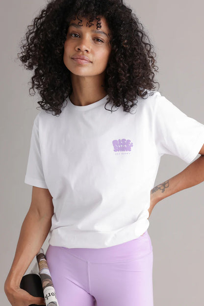 Hey Honey T-Shirt | Moon White Aufgeweckt