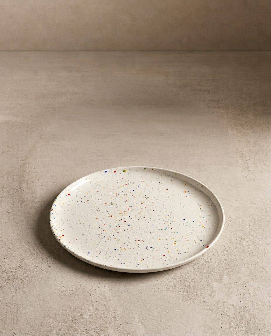 Egg Back Home Party-Salat-Teller 22,5 cm Weiß Aufgeweckt