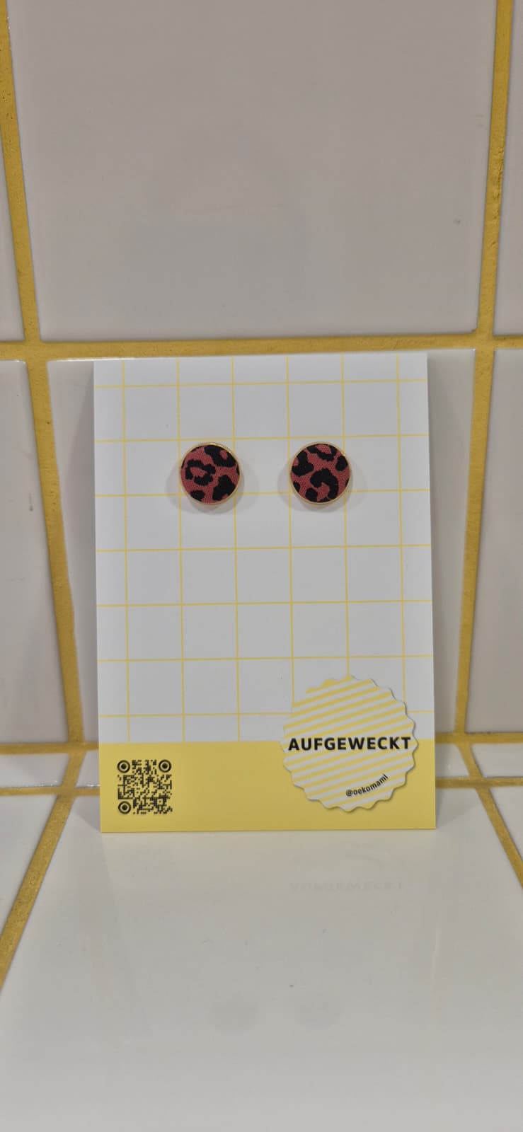 Aufgeweckt Ohrstecker klein | versch. Farben Aufgeweckt