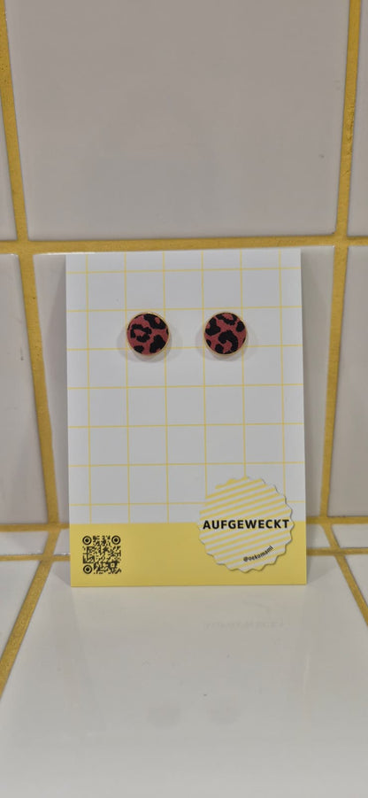 Aufgeweckt Ohrstecker klein | versch. Farben Aufgeweckt