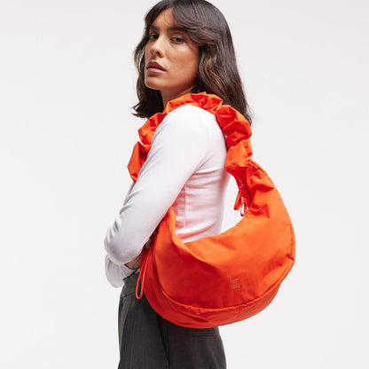 GOT BAG Moon Bag Ruffle | hot coral Aufgeweckt