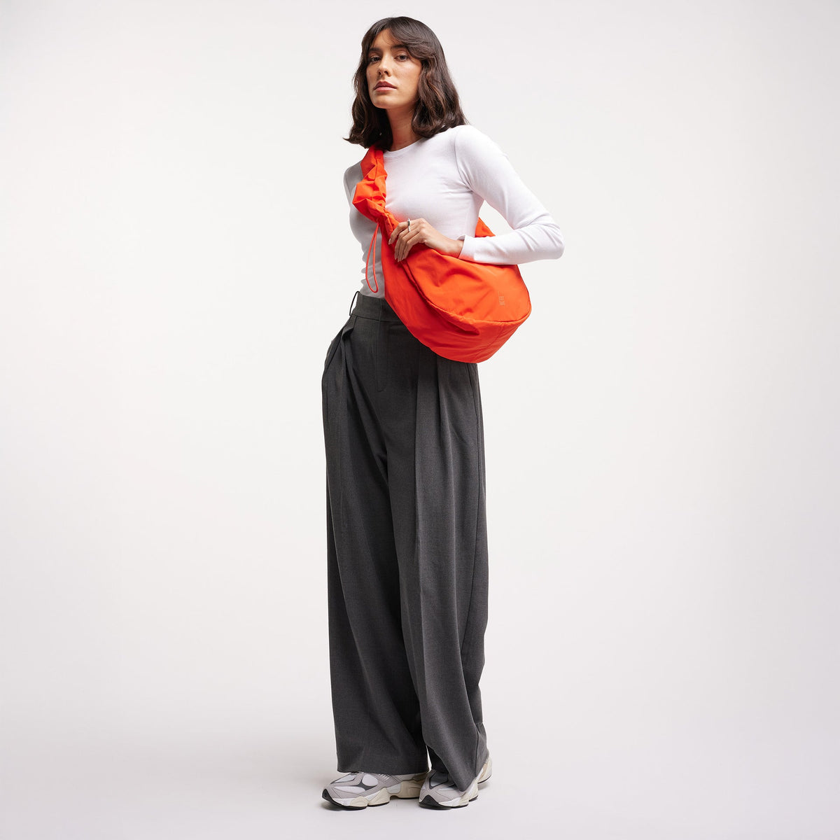 GOT BAG Moon Bag Ruffle | hot coral Aufgeweckt