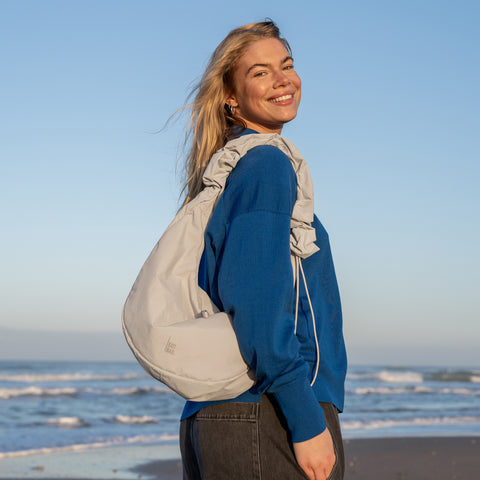 GOT BAG Moon Bag Ruffle | Soft Shell Monochrome Aufgeweckt