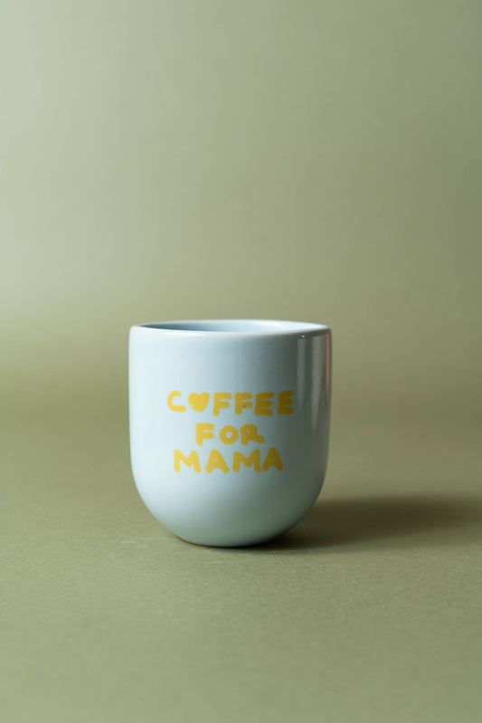 Sisi, house of style BV Glossy Cup | Kaffee für Mama, blau Aufgeweckt