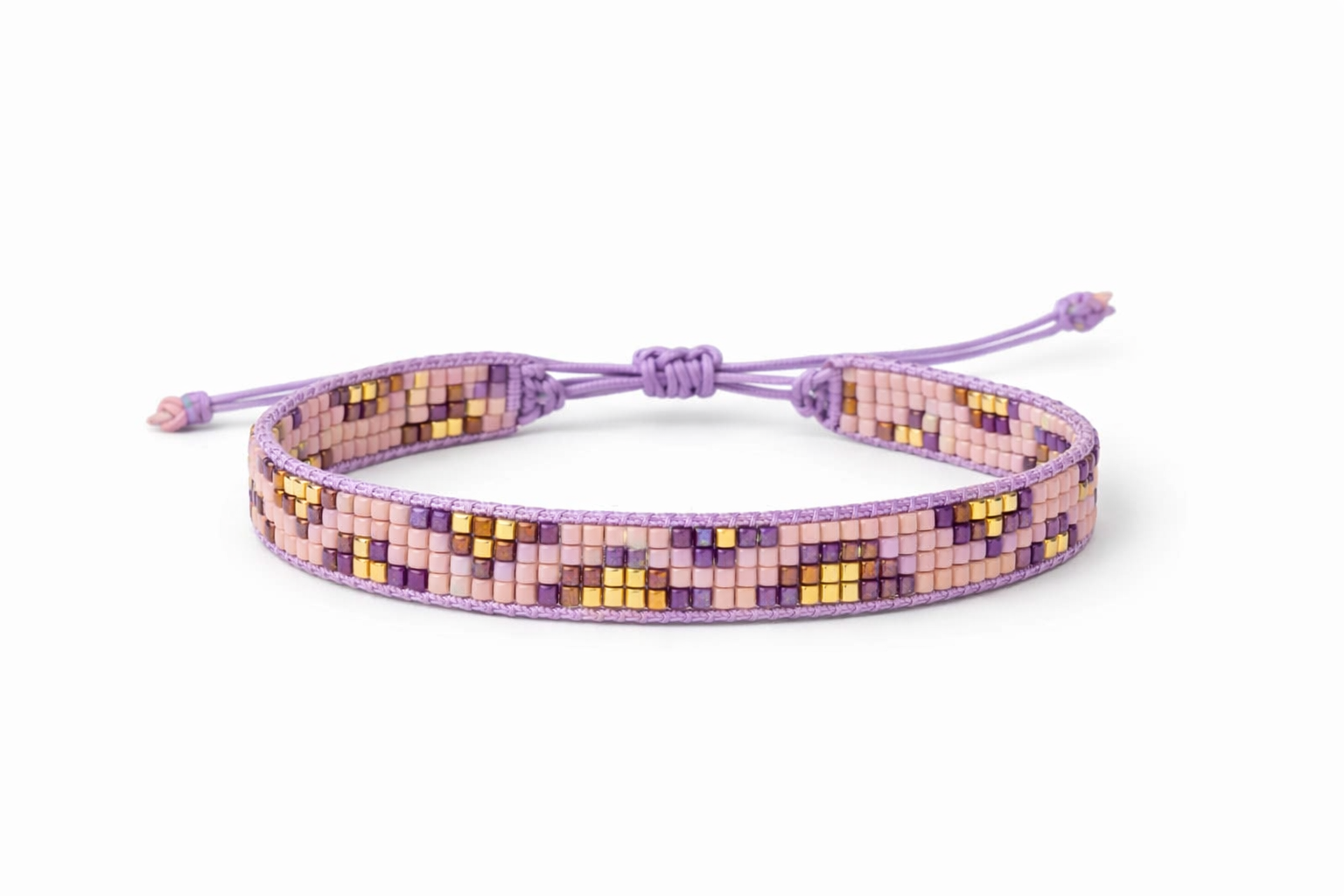 NINI magnifique Perlenarmband breit | verschiedene Farben Aufgeweckt