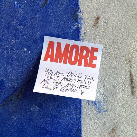 NAVUCKO Haftnotizen AMORE – Weiß/Rot, 50 Blatt Aufgeweckt