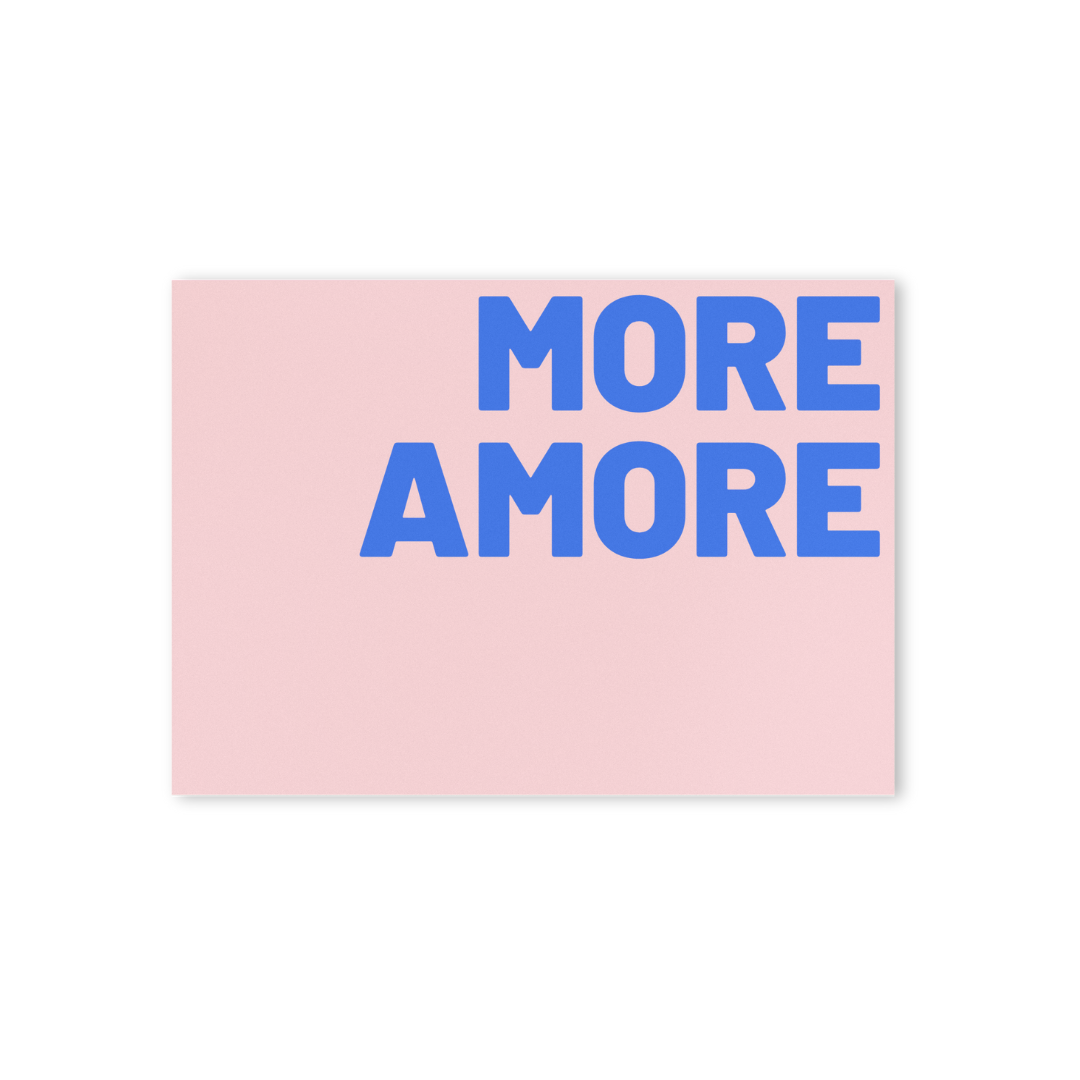 HERR&FRAUHEMPEL Postkarte | More Amore Aufgeweckt