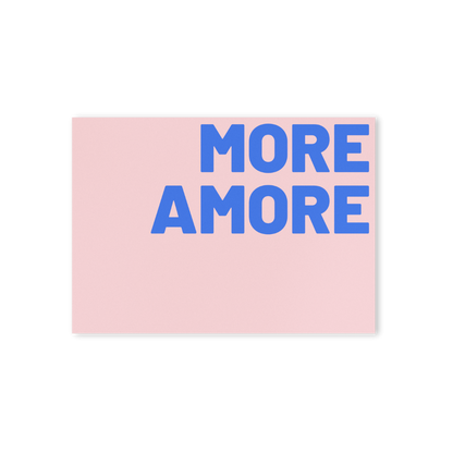 HERR&FRAUHEMPEL Postkarte | More Amore Aufgeweckt