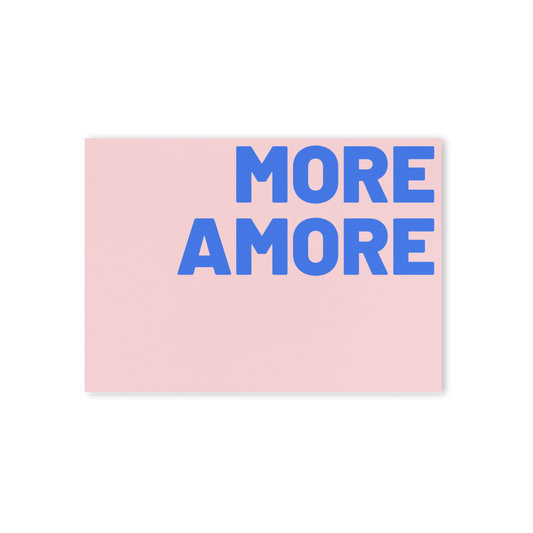 HERR&FRAUHEMPEL Postkarte | More Amore Aufgeweckt