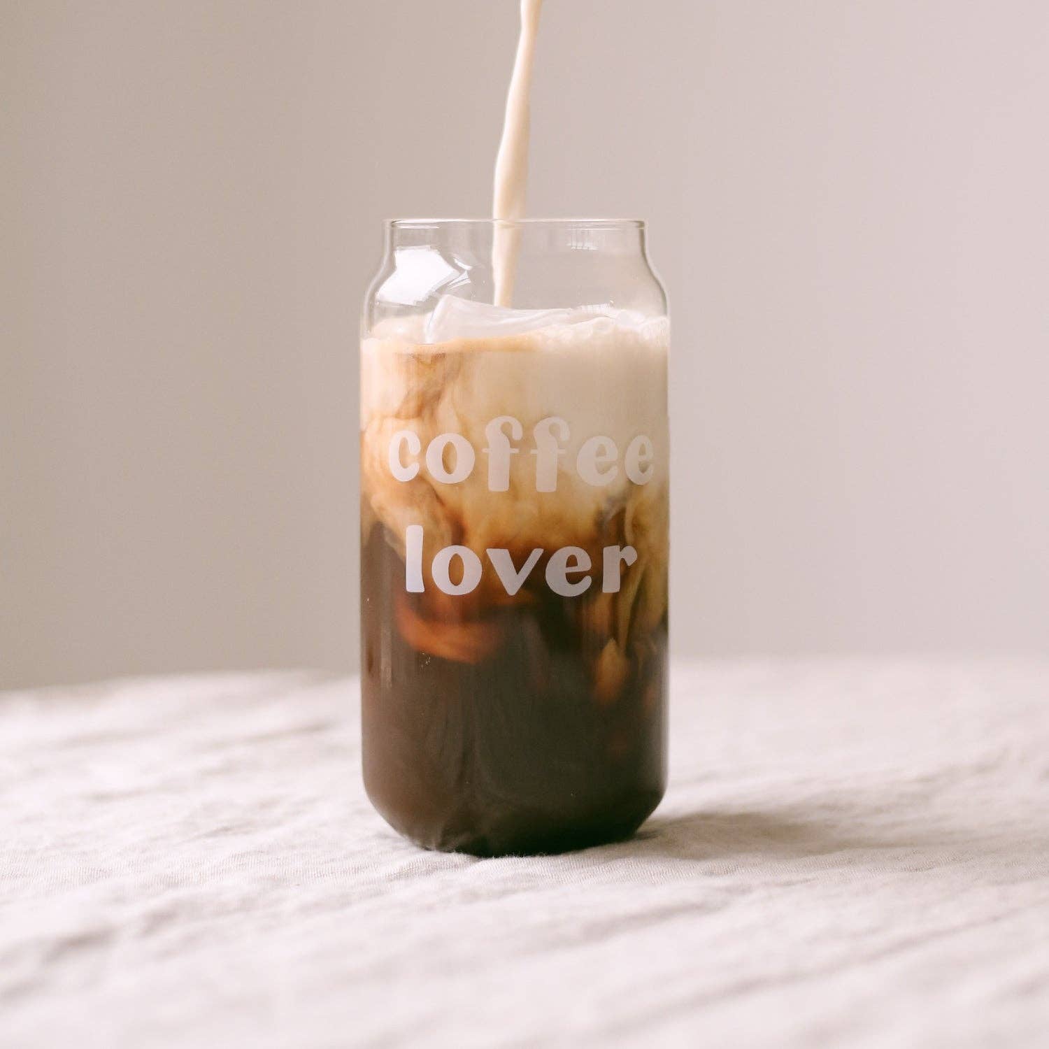 Eulenschnitt Hohes Trinkglas | coffee lover Aufgeweckt