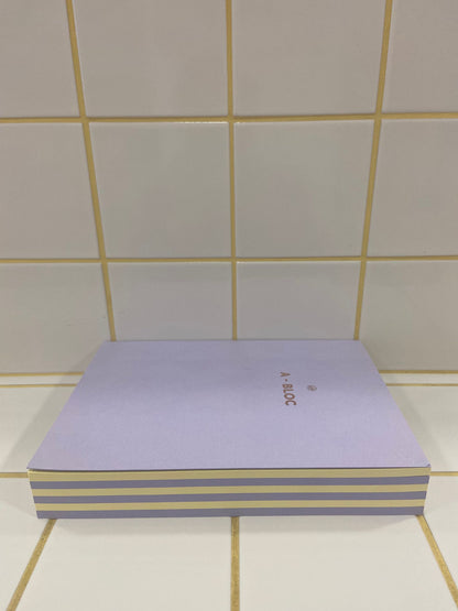 A-Journal A‑Bloc Notizblock – Lavendel Aufgeweckt