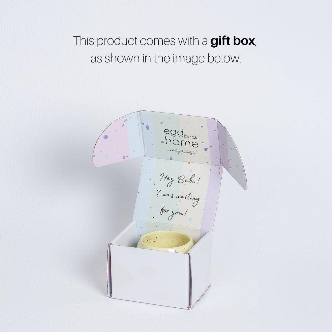 Egg Back Home New Party Ball Tasse, 250 ml, Rosa Aufgeweckt