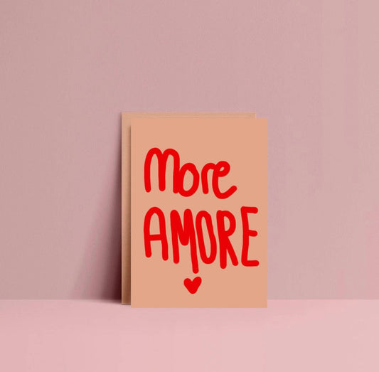 Ute Arnold / Hej.Ibiza More Amore Postkarte Aufgeweckt